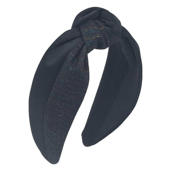 Metallic Black Blair Turban