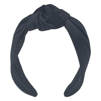 Metallic Black Blair Turban