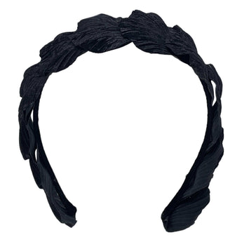 Black Petals Basic Headband