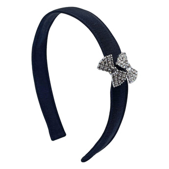 Rhinestone Bow Ties Headband