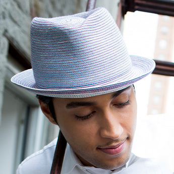 Color Stitch Frankie Fedora