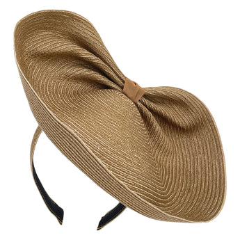 Straw Sweetheart Headpiece