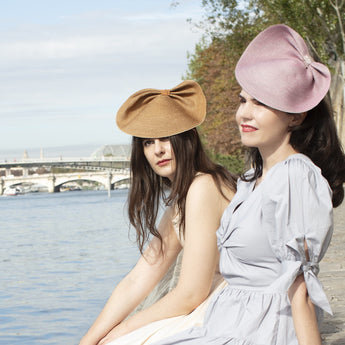 Straw Sweetheart Headpiece