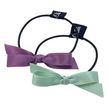 Petite Satin Bow Hair Tie