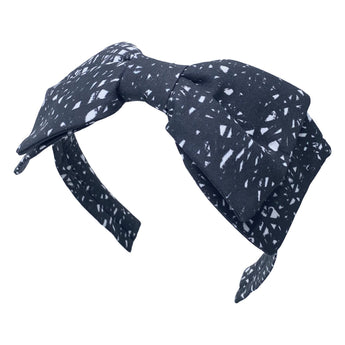 Crosshatch Double Bow Headband
