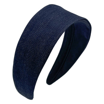 Denim Basic Wide Headband