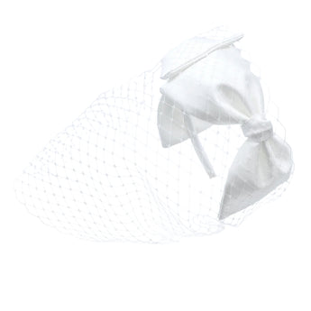 Bow Headpiece & Moveable Face Veil