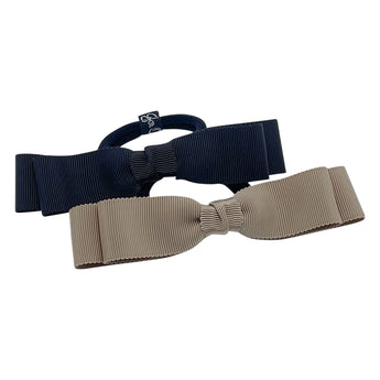 Eco Double Bow Hair Tie
