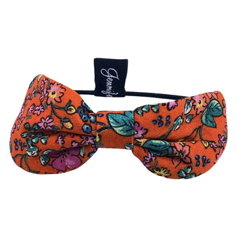 Floral Print Hair Tie & Bracelet