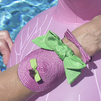Grosgrain Chunky Bow Hair Tie