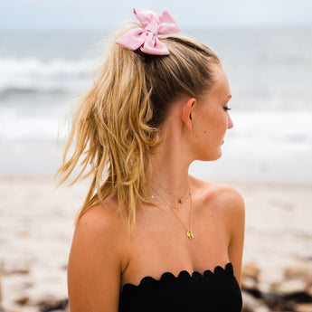 Grosgrain Big Bow Hair Tie & Bracelet