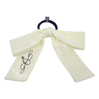 Grosgrain Infinity Bow Pony