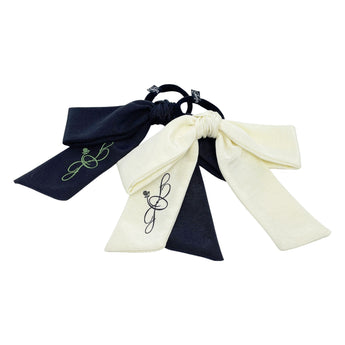 Grosgrain Infinity Bow Pony