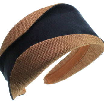 Raffia & Linen Matisse Moveable Headband