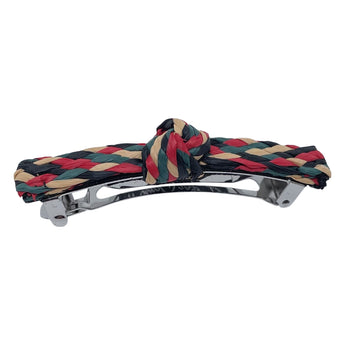 Raffia Knot Barrette