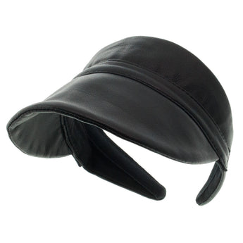 Leather Fashion Visor