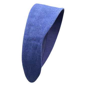 Denim Side Divot Headband