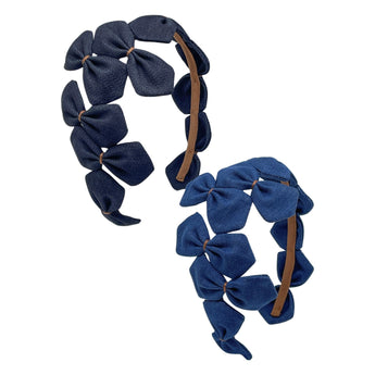 Denim Sabrina Headband