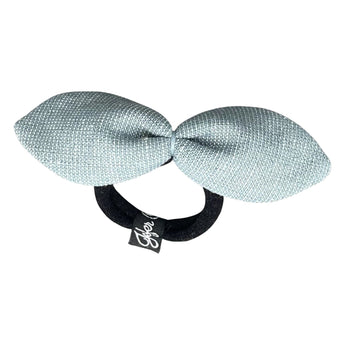 Metallic Bow Tie Hair Tie