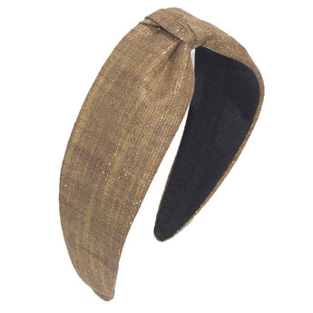 Metallic Penny Turban Headband