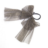 Metallic Tulle Bow