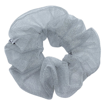 Metallic Tulle Big Scrunchie