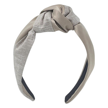 Metallic with Satin Blair Turban