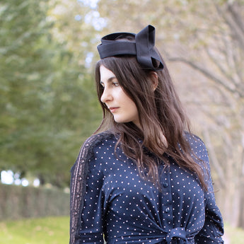 Grosgrain Zenith Headpiece