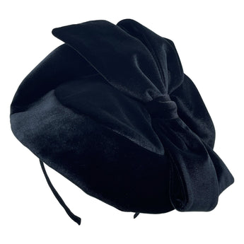 Veronique Velvet Bow Fascinator Hat
