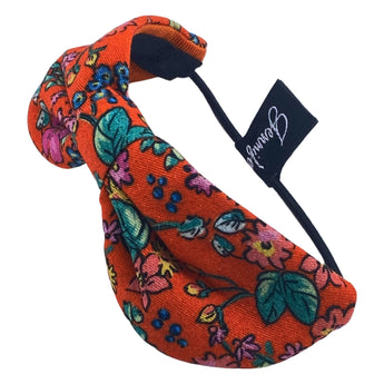 Floral Print Hair Tie & Bracelet