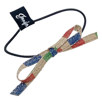 Painted Bow Hair Tie