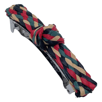 Raffia Knot Barrette