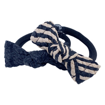Petite Raffia Knot Hair Tie