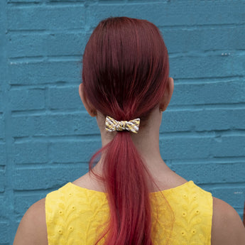 Raffia Knot Ponytail Holder