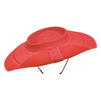 Red Planetarium Fascinator