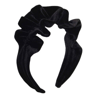 Velvet Ruffle Headband