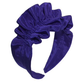 Ruffle Flower Turban