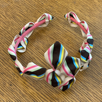 Sabrina Multi-Color Stripe Headband