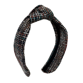 Silk Tweed Turban Earmuffs