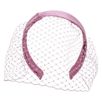 Petite Birdcage Veil & Satin Band
