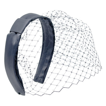 Petite Birdcage Veil & Satin Band