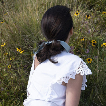 Satin Big Bow Hair Tie