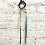 Satin Long Bow Ponytail Holder