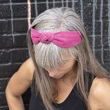 Suede Center Turban Headband