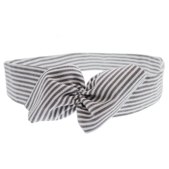 Seersucker Lily Headband