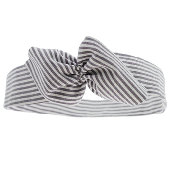 Seersucker Lily Headband