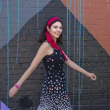 Silk Long Ties Headband