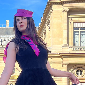 Lilou Straw Beret Headpiece