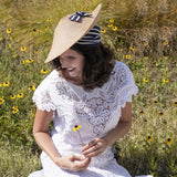 Straw Collie Hat Jennifer Oellette