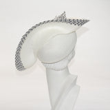 Straw Coolie Frayed Two Toned Hat